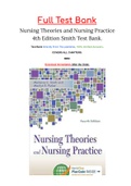 Nursing Theories and Nursing Practice 4th Edition Smith Test Bank ISBN&colon; 9780803633124