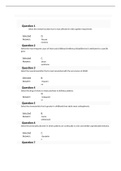 Walden University - NRNP 6635 Final Exam 2021&comma; Latest Questions and Answers with Explanations&comma; All Correct Study Guide&comma; Download to Score A