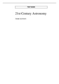 21st Century Astronomy,Hester,3e- Complete Test test bank - exam questions - quizzes (updated 2022)
