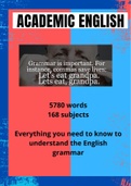 Academic English, all you need the know of the grammar, MKDA (English)