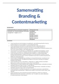 Samenvatting CE Branding & Contentmarketing
