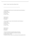 ECON 529 Questions and Answers TESTBANK (All Chapters Covered)