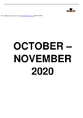 TAX3761 OCTOBER/November  2020 MEMO