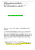 NUR 2488  BIPOLAR CASE STUDY