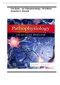 Test Bank for Pathophysiology, 7th Edition, Jacquelyn L. Banasik.pdf