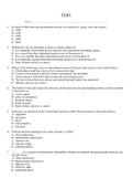 AM GOV 2013-2014 - Complete Test test bank - exam questions - quizzes (updated 2022)