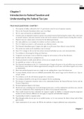 2013 CCH Federal Taxation Comprehensive Topics - Complete Test test bank - exam questions - quizzes &lpar;updated 2022&rpar;
