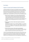 NURS 3230 &num;3 Case study on Preschooler- University of Houston