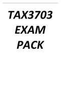 TAX3703 - Taxation Of Estates (TAX3703)