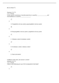 BIO 251 questions and answers