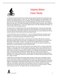 IFSM 300 - Final Exam: Virginia Bikes. Case Study. 