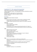 Samenvatting : Anatomie & Histologie 2BL P3-4