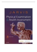 TEST BANK Physical Examination And Health Assessment 8th Edition Jarvis Test Bank. Chapter 1-32. 390 Pages. Chapter List in the Description.