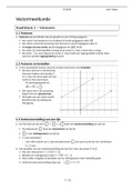 Samenvatting  Vectormeetkunde (OAWI-PVECTRMK-12)