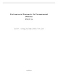 Full Script + Summary Environmental Economics
