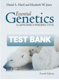 TEST BANK FOR Essential Genetics A Genomic Perspective 4th Edition By Daniel L. Hartl, Elizabeth W. Jones 