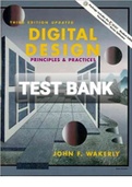 TEST BANK FOR Digital Design Principles and Practices 3rd Edition By John F. Wakerly (Solution Manual) 