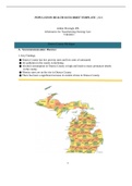 D029 Population Health Data Brief 2021; Informatics for Transforming Nursing Care Ottawa County Michigan
