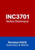 INC3701 - Notes (Summary)