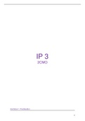 IP 3 - Volledige samenvatting + oefeningen en mogelijke examenvragen