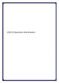 LOG-C3 Questions And Answers&period;