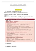 MED - SURG EXAM STUDY GUIDE 