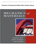 Mechanics of Materials 6th Edition Riley Solution Manual.pd