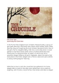 The Crucible by Arthur Miller study notes