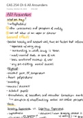 Class notes CAS 254- signs and symptoms of addiction 
