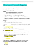 VCE Assignment &num;3-Lesson 12 Oxygenation&period;