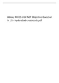 Library MCQS UGC NET Objective Question in LIS - Hyderabad crossroads.pdf