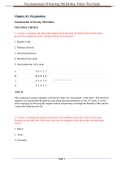 Fundamentals Of Nursing 9th Edition Potter Test Bank