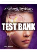 Test Bank for Exploring Anatomy & Physiology in the Laboratory 3rd Edition Amerman (Complete Download) 857 pages