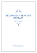 Summary Becoming a Teacher, ISBN: 9781485709732  BTE2601 - Becoming A Teacher