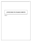 52A - Annexures to Charge Sheets