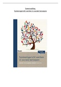 Kernwoorden met betekenis  van het boek systeemgericht werken in sociale beroepen H1 t&sol;m H2