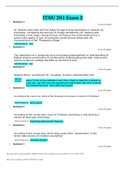 CCOU 201 Exam 2&vert; GRADED