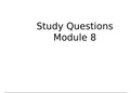 Exam (elaborations) NURS 5344 Study Questions  Module 8