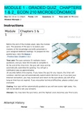 MODULE 1 - GRADED QUIZ&lowbar; CHAPTERS 1 & 2&lowbar; ECON 210 MICROECONOMICS