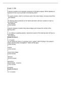 NU 402 Exam 1 OB question and answers Rated A&plus;