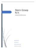 Financieel Rapport Stern Groep N.V. - Cijfer: 9,4