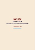 NCLEX Exam NCLEX-PN National Council Licensure Examination(NCLEX-PN)    [ Total Questions: 725 ]    | 2021/2022 update