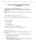 Aantekeningen werk- en hoorcolleges Inleiding Media & Communicatie (CI1V17001)