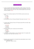 HESI V2 MATHEMATICS QUESTIONS AND ANSWERS