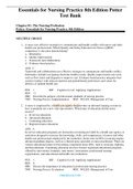 Test Bank  for Essentials for Nursing Practice 8th Edition Potter PDF