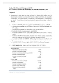 Analysis for Financial Management - Solutions, summaries, and outlines.  2022 updated