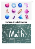 Class 9 Surface Area and Volumes all Exercises Solved...