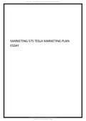 Marketing 575 tesla marketing plan essay&period;&period;