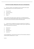 NCLEX-PN Test-Bank &lpar;200 Questions with Answers and Explanation&rpar;