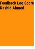 Exam (elaborations) NURS 267 Med-Surg Rashid Ahmed Feedback Log & Scor 
